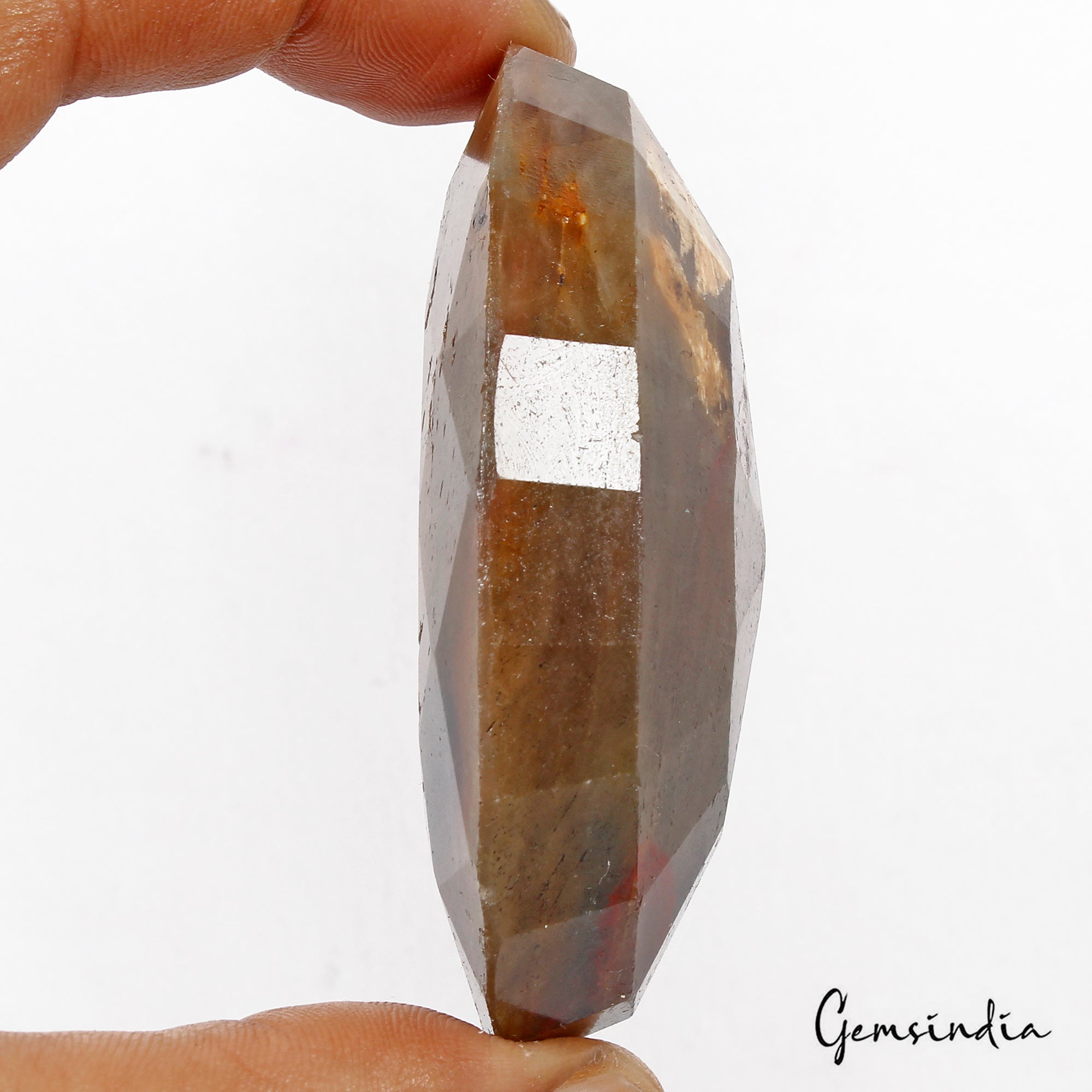 Certified 780 Cts Natural Untreated Bi Color Sapphire Oval Faceted Cut Huge Gem