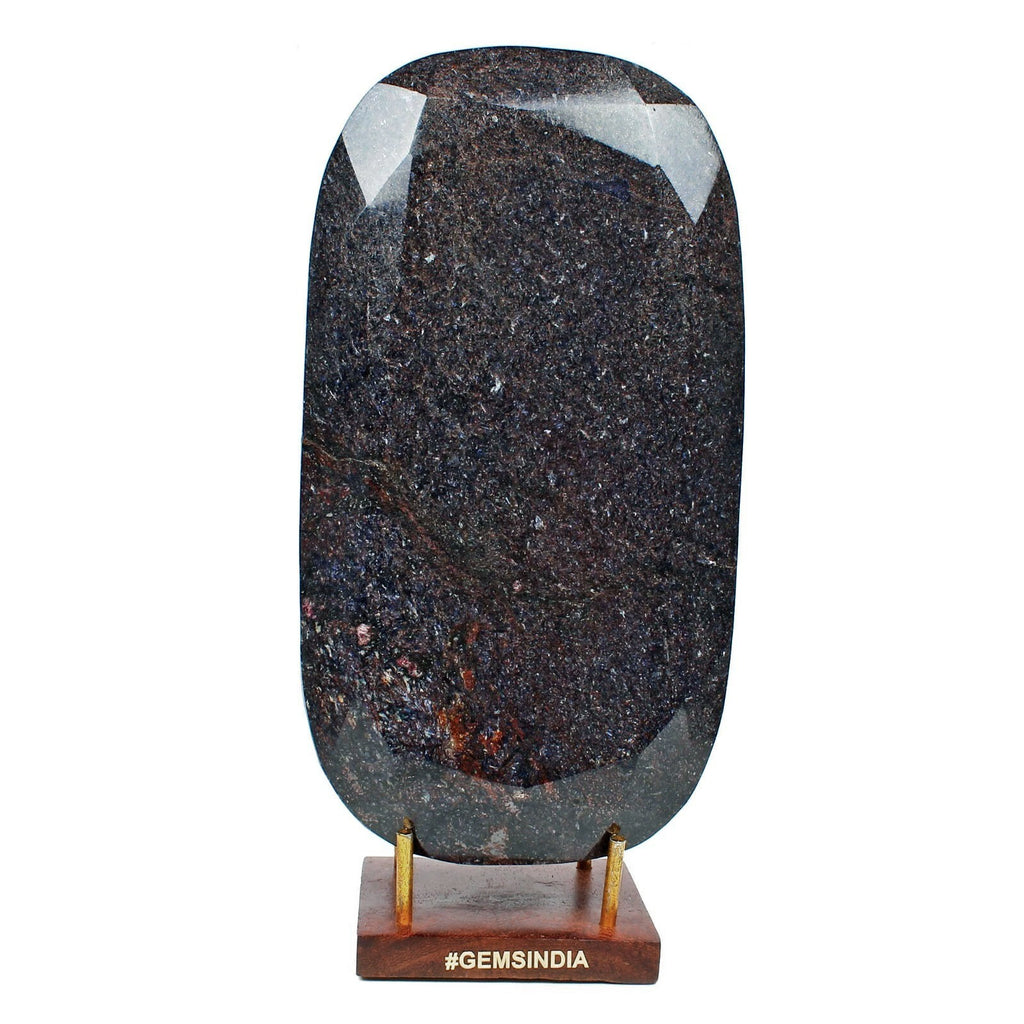 Blue Sapphire Loose Gemstone, Color Enhanced — 8.2x4.4x2.5 Inch, 19500 Ct (3.9 Kg), Madagascar