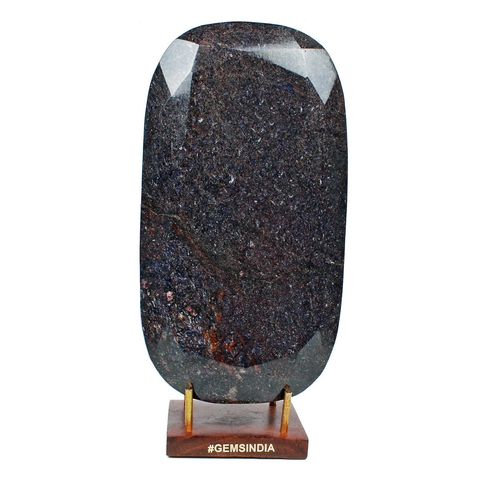 Blue Sapphire Loose Gemstone, Color Enhanced — 8.2x4.4x2.5 Inch, 19500 Ct (3.9 Kg), Madagascar