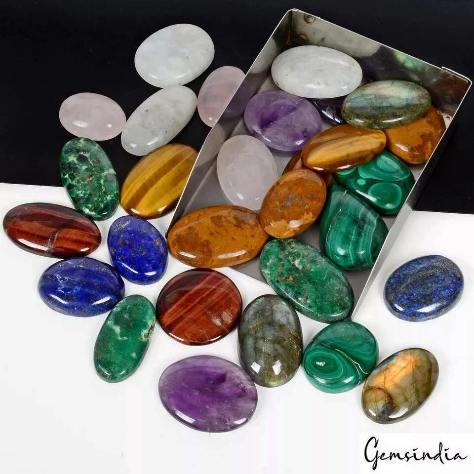 29 Pcs Estate Genuine Multi Gems Loose Multi Color Gemstones Collection 1200 Ct