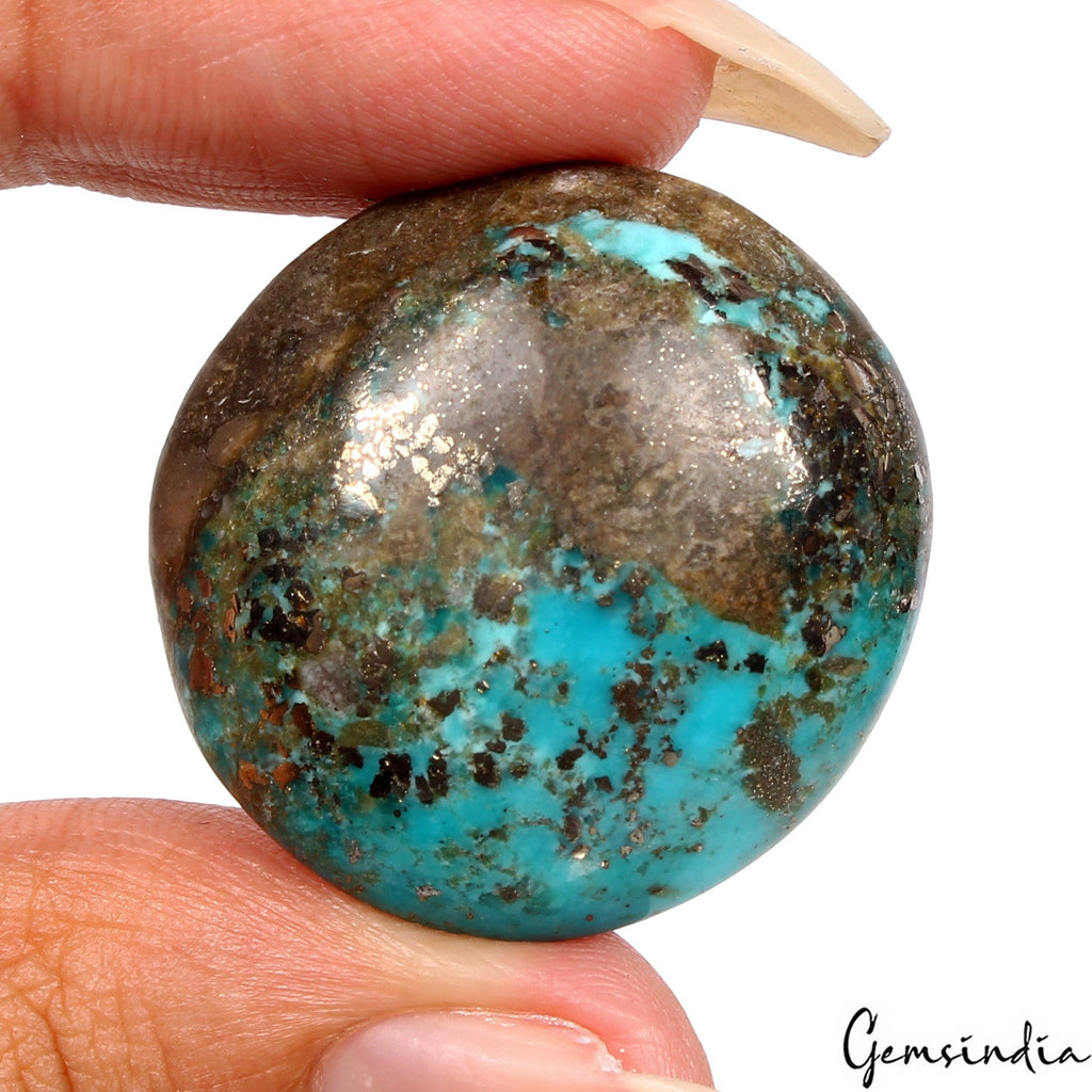 62.40 Cts Certified Natural Turquoise Huge Top Quality Loose Untreated Gemstone