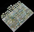 Green Beryl Lot, Loose Gemstone, Untreated — 120 Pieces, 12mm to 24mm, 1800 Ct, Brazil