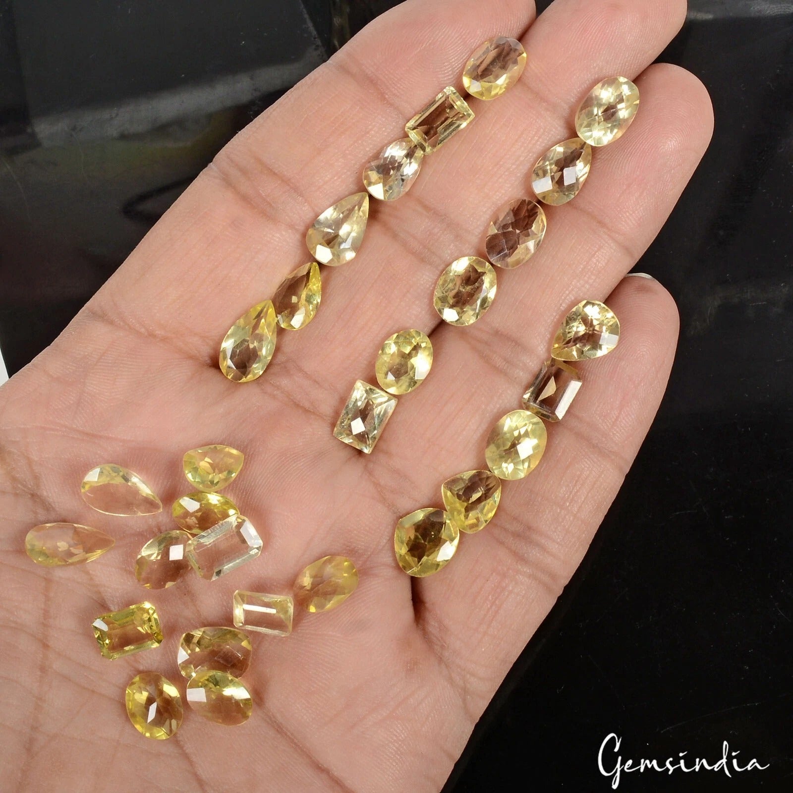 Citrine Lot, Loose Gemstone, Untreated — 29 Pieces, 8mm To 12mm, 48.40 Ct, Brazil