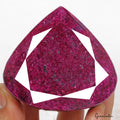 1840 Cts Natural African Red Ruby Pear Faceted Cut Earth Mined Loose Huge Gem