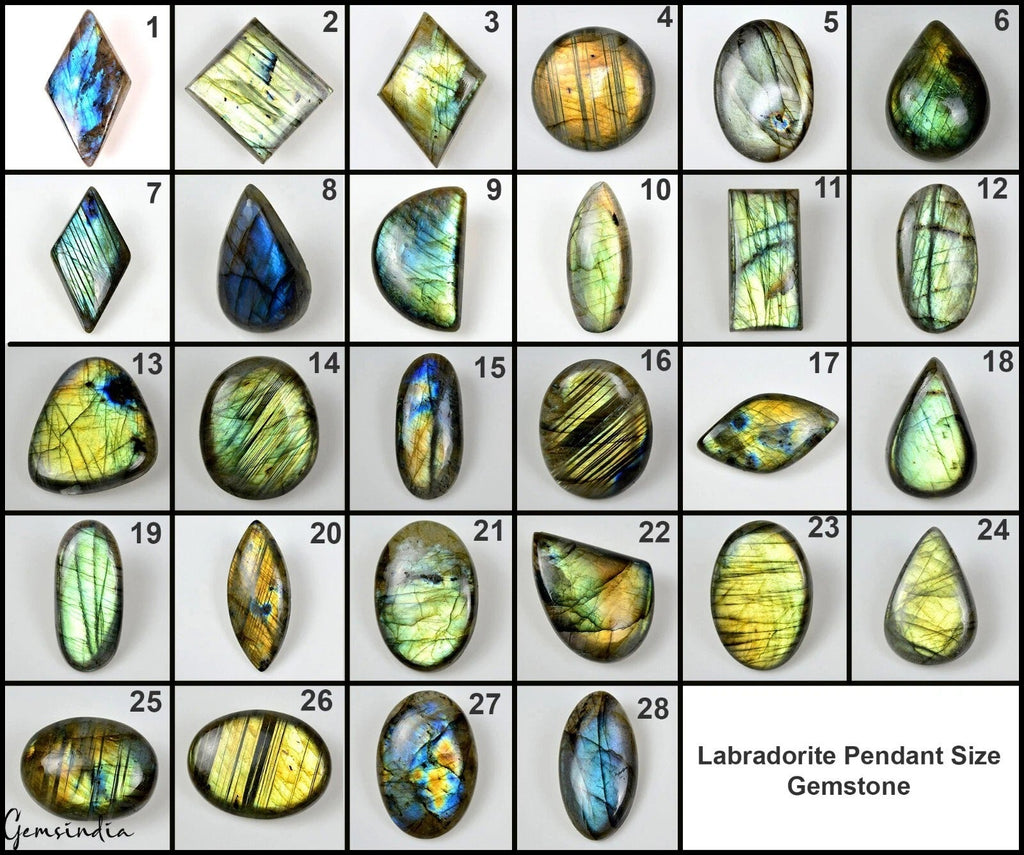 Natural Untreated Green Shine Labradorite Mix Cab Loose Gemstone Lot 28Pc/1630Ct