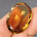 Oval Cut Natural Unheated Top Honey Color Citrine Brazil 37.90 Ct Loose Gemstone
