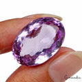 26.80 Ct Natural Untreated Purple Amethyst Oval Faceted Loose Gems For Jewelry