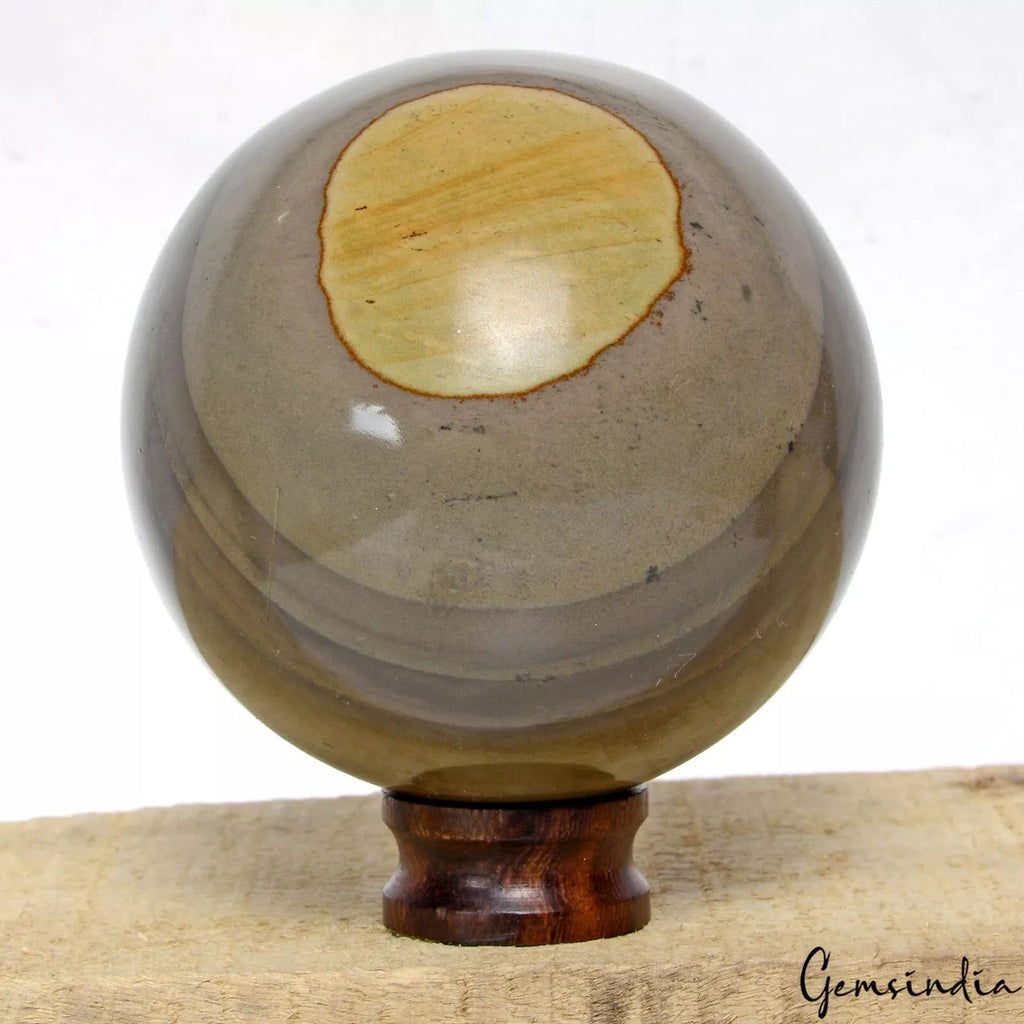 2780 Ct Natural Forest Agate Crystal Meditation/Healing Mineral Sphere Gemstone