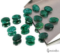 156.80Ct/16 Pcs Natural Brazilian Green Emerald 16x12mm Oval Cut Loose Gemstones