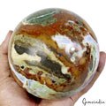 2.3 Kg Natural Untreated Bi-Color Bloodstone Jasper Huge Gem Sphere/Ball 4.9"