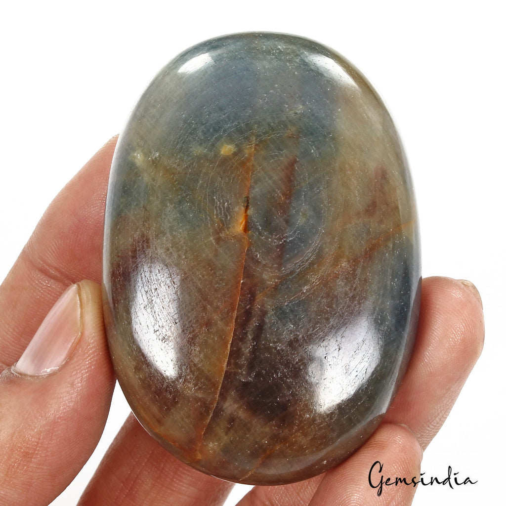 660 Cts Natural Untreated Bi Color Sapphire Oval Cab Loose Huge Earth Mined Gem
