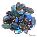 1020 Ct Natural Blue Yellow Shine Labradorite Mix Cab Loose Gemstone Lot 36 Pcs