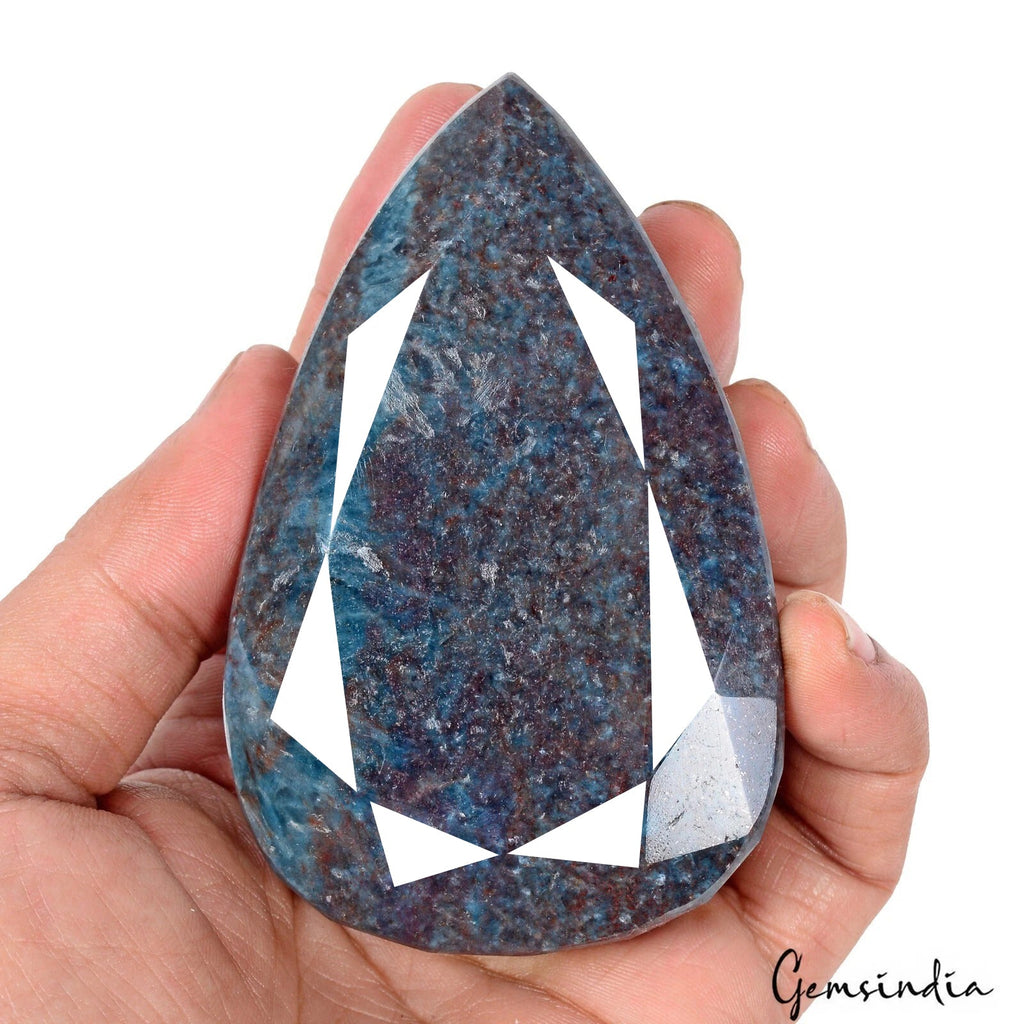 1885 Ct Natural Untreated Ruby Kyanite Pear Cut Faceted Earth Mined Huge Gems