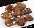 2550 Ct Natural Untreated Brown Sapphire w/ Red Streaks Loose Wholesale Gems Lot