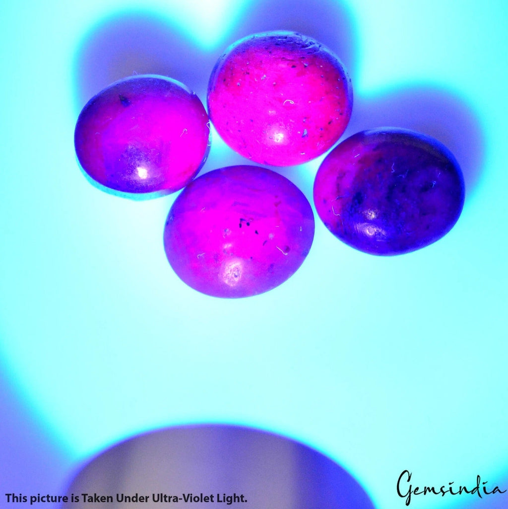 4 Pcs Unheated Natural Star Sapphire 12-13mm Oval Loose Cabochon Gemstones Lot