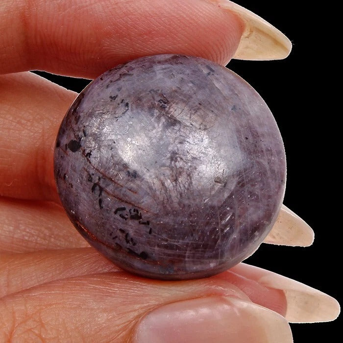 Ruby Cabochon, Oval Cabochon, Untreated — 26x25x14mm, 116.30 Ct, Madagascar