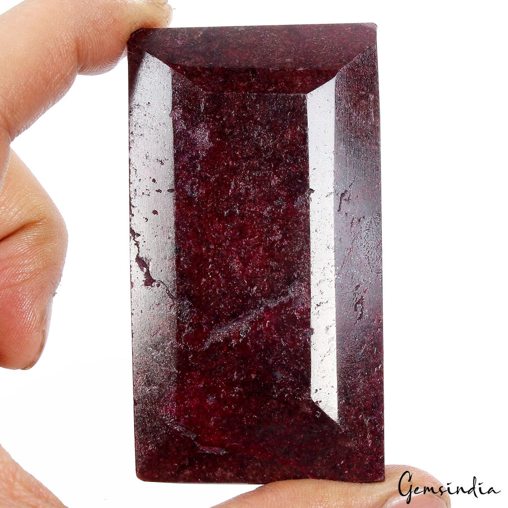 920 Cts Natural Ruby Huge Size Baguette Cut Earth Mined Gemstone From Madagascar