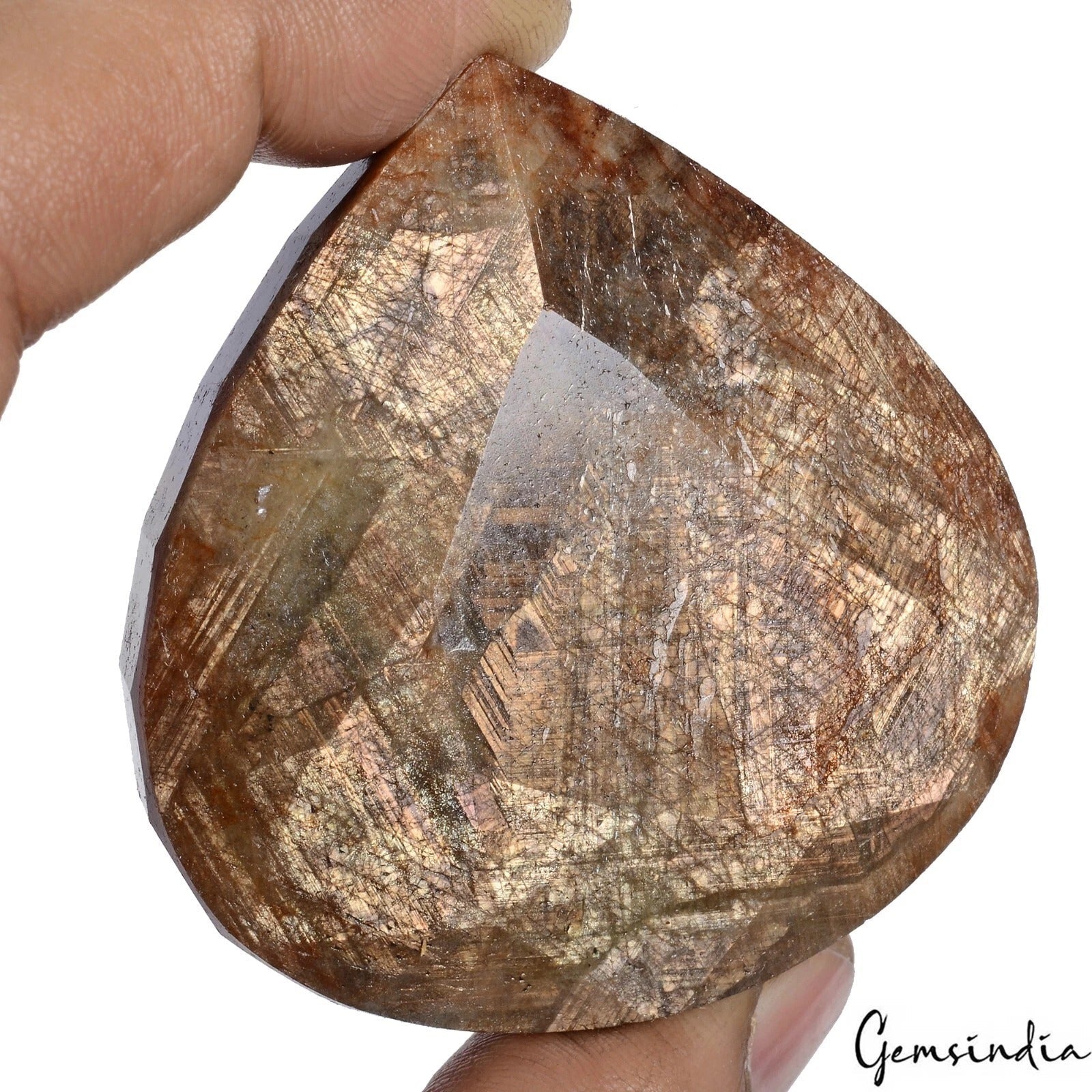 Certified 900 Ct Natural Untreated Golden Brown Sapphire Pear Cut Huge Loose Gem