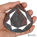 Natural Untreated Ruby Kyanite Pear Faceted Earth Mined Huge Size Gems 2340 Cts