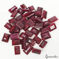 Ruby Lot, Loose Gemstone, Color Enhanced, Red — 43 Pieces, 11mm to 17mm, 500 Ct, Madagascar