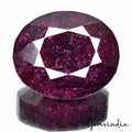 2600 Ct Natural Red Ruby Oval Faceted Cut Huge Museum Size Madagascar Gemstone