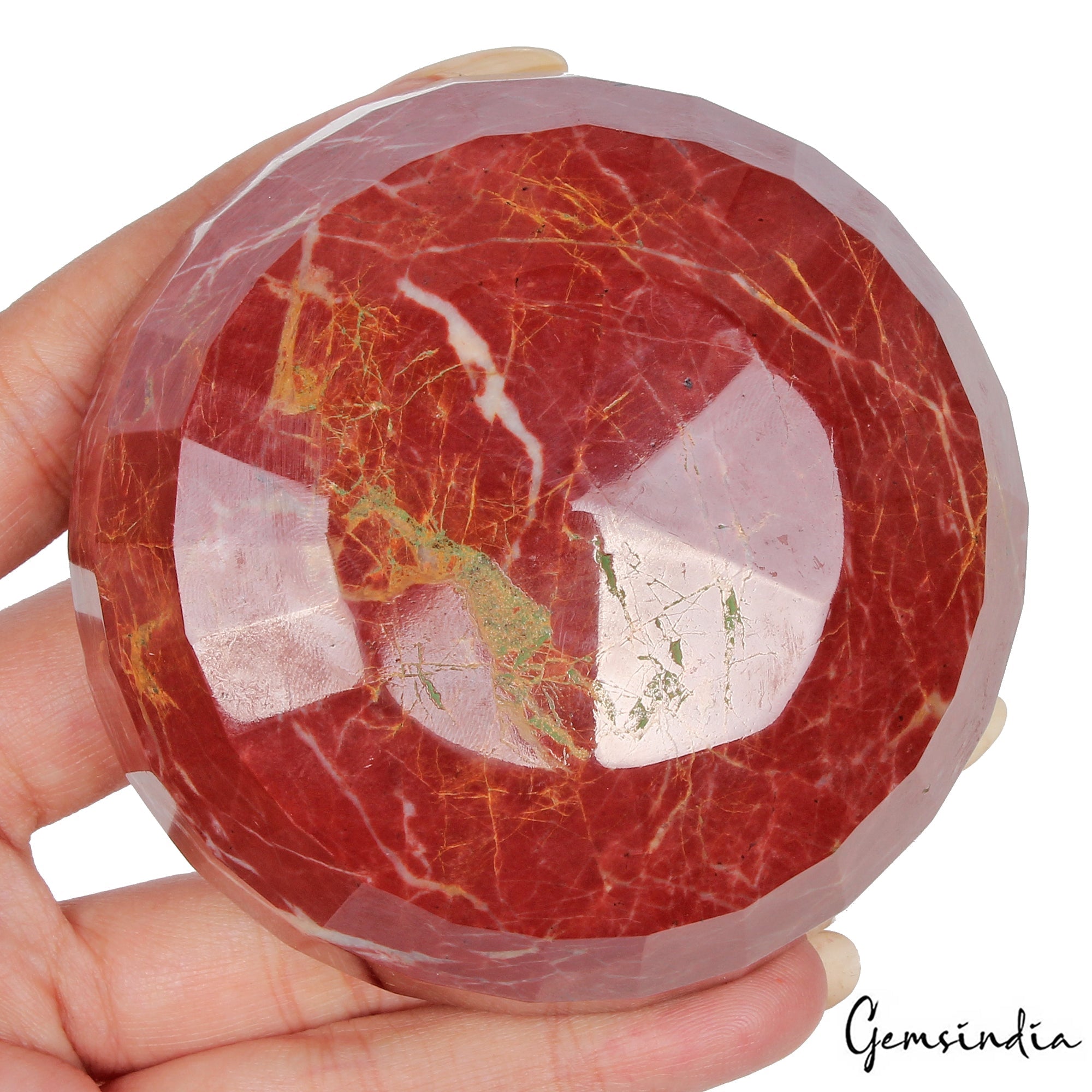 1900 Cts Natural Untreated Red Jasper Round Cut Huge Size Loose Madagascar Gem