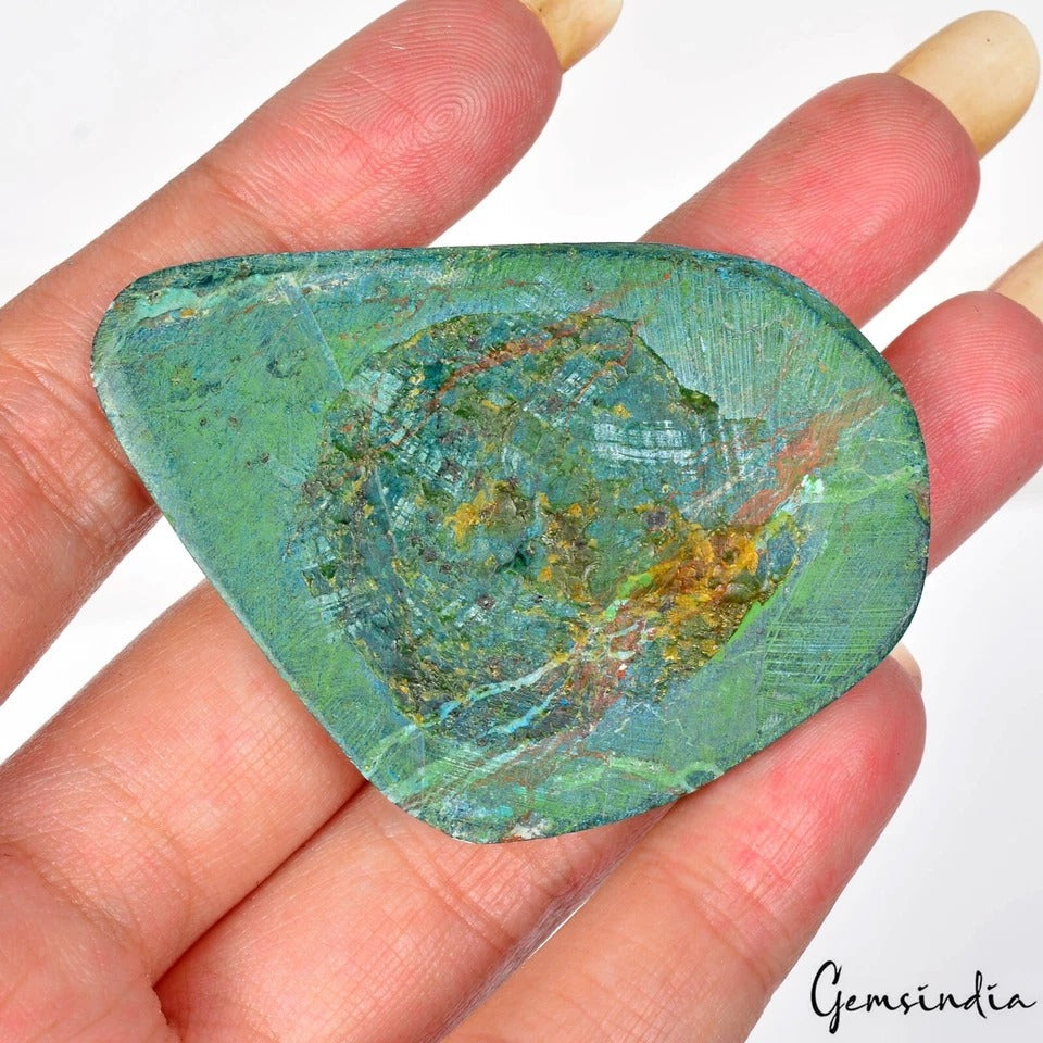 85.80 Cts Natural Rare Designer Blue Turquoise Loose Fancy Cabochon Gemstone