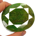 1670 Ct Natural Brazilian Green Emerald Oval Faceted Earth Mined Loose Gemstone