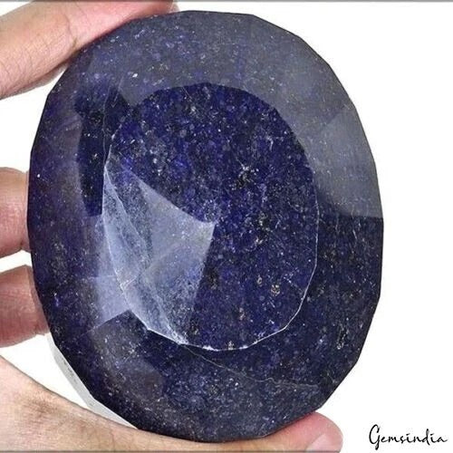 2770 Ct Natural Huge Blue Sapphire Certified Earth-Mined Oval Cut Loose Gemstone