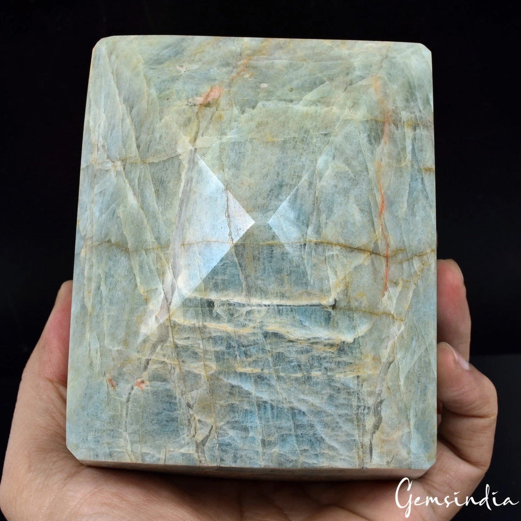 2.29 Kilo Natural Untreated Beryl Aquamarine Large Octagon Cut Museum Size Gem