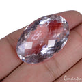 Certified 60.65 Ct Natural Untreated Lavender Color Amethyst Oval Gem For Ring
