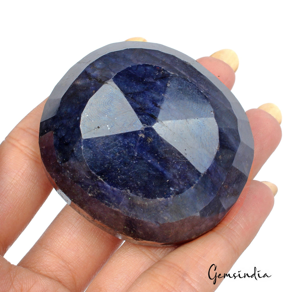 830 Ct Natural Blue Sapphire Oval Faceted Earth Mined Museum Size Loose Gemstone