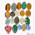 Jasper Beaded Strand, Untreated — 20 Pieces, 25mm to 45mm, 1170 Ct
