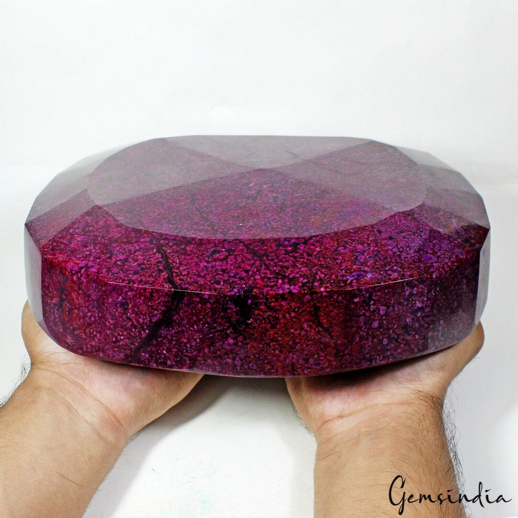 Ruby Loose Gemstone, Red — 10.2 Kg, Madagascar