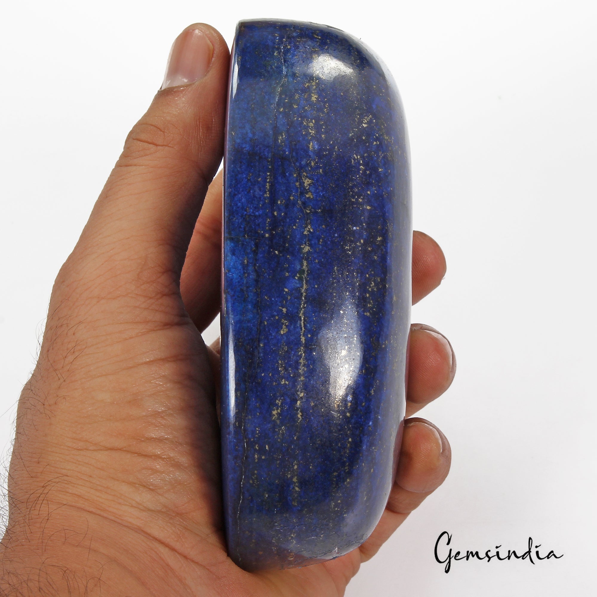 Museum Size 4360 Cts Natural Gold Pyrite Blue Lapis Lazuli Oval Loose Huge Gem