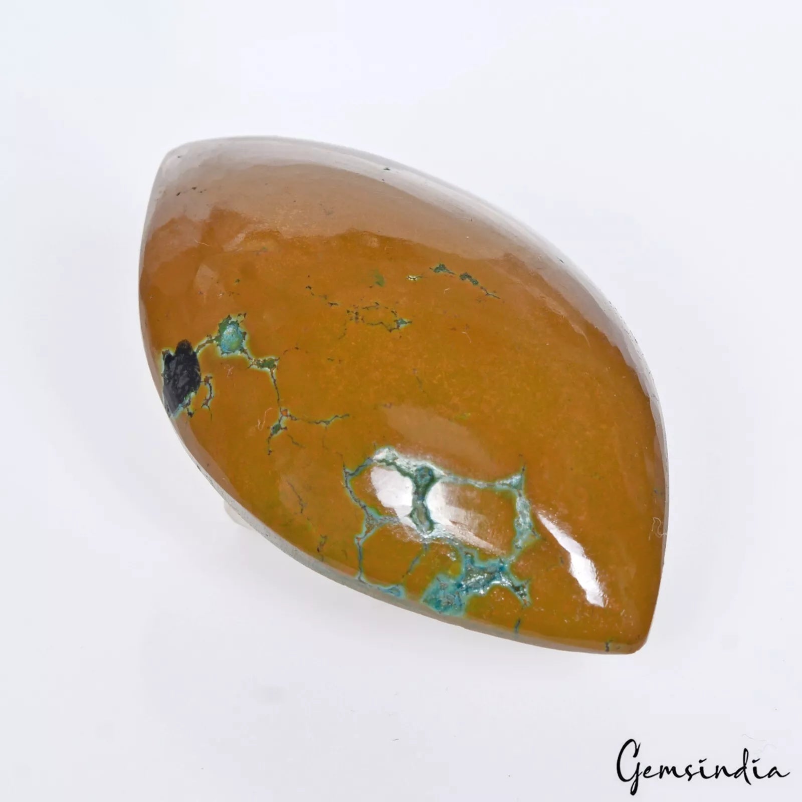 86.80 Cts Natural Brown Blue USA Turquoise Marquise Cab Loose Gems For Pendant