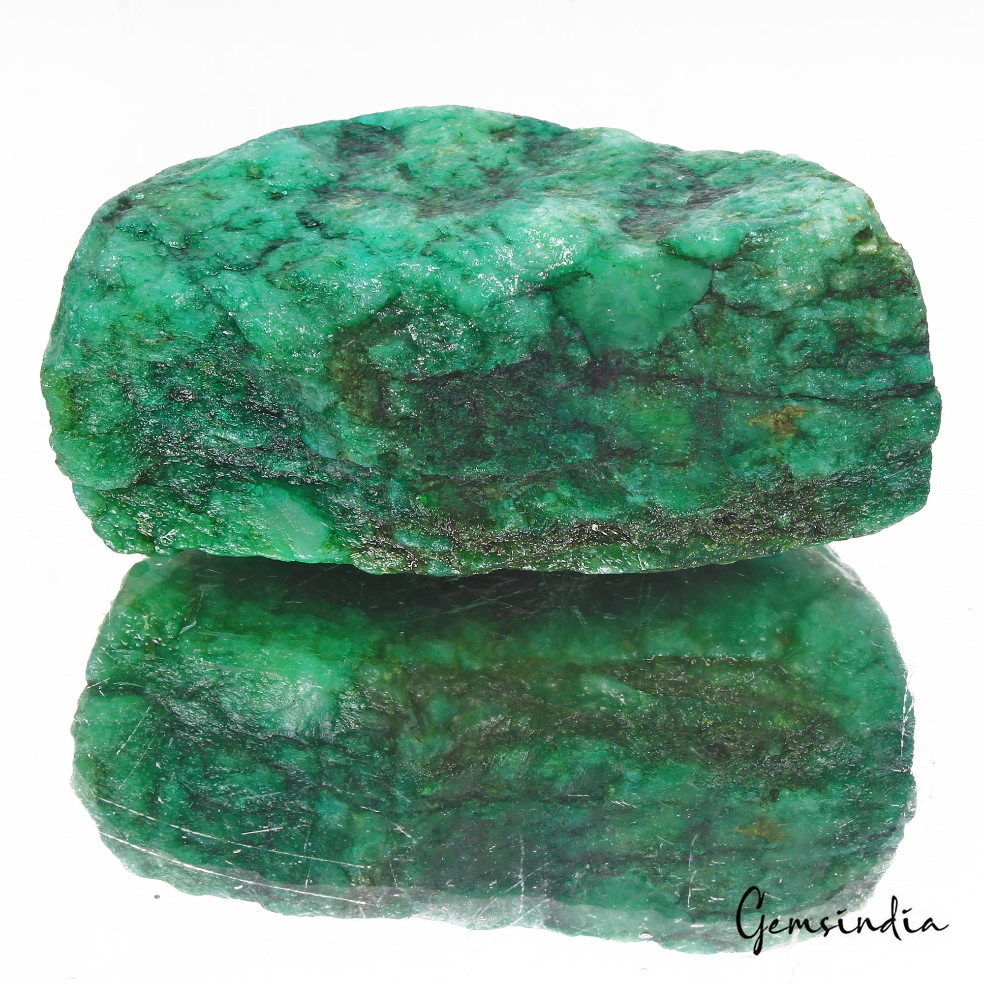 1800 Ct Natural Brazilian Green Emerald Raw Rough Rock Crystal Minerals Huge Gem