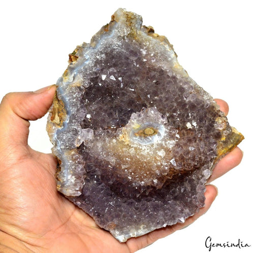 Amethyst Geode, Untreated — 8x5.5x4 Inch, 0.72 Kg (3600 Ct), Uruguay
