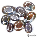 1180 Ct/9 Pcs Natural Untreated Gray Brown Sapphire Oval Cut Earth Mined Gems