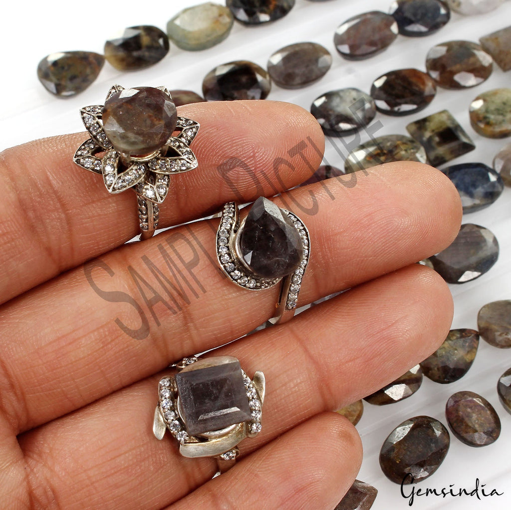 620 Ct Natural Untreated Multi Color Sapphire Mix Cut Loose Unheated Gemstones