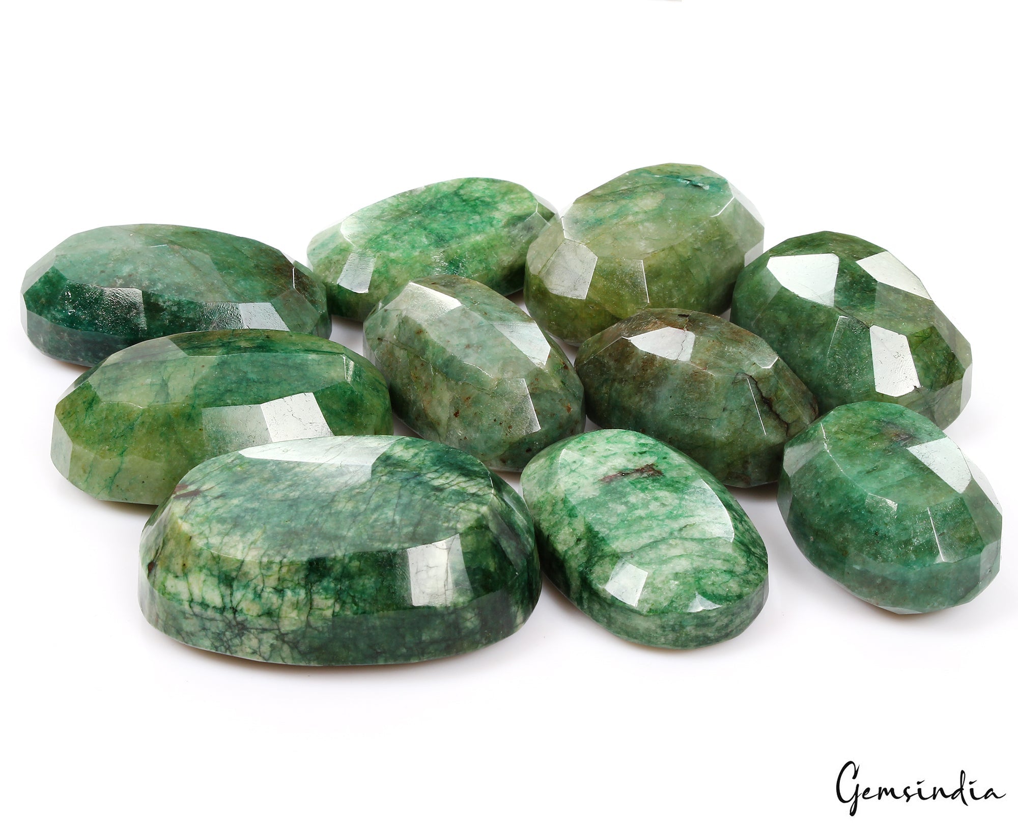 5000Ct/1 Kilo Certified Brazilian Green Emerald Natural Huge Loose Gemstones Lot