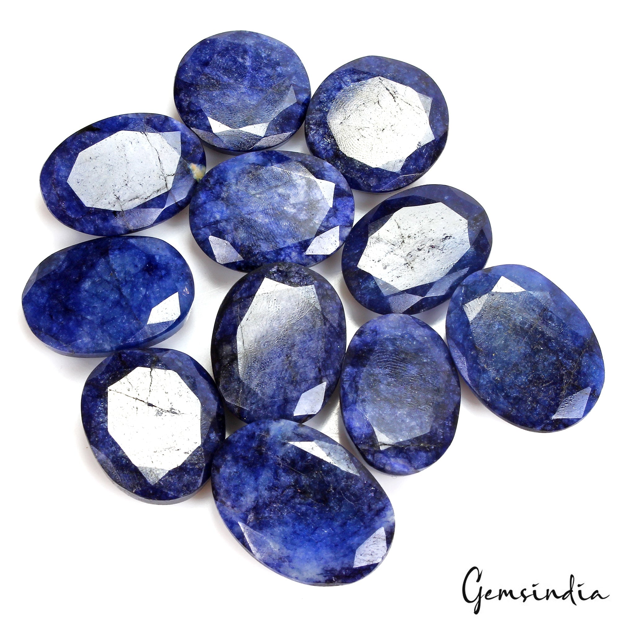 520 Cts Natural Nice Blue Beryl Loose Oval Cut 25-33mm Loose Gemstones Lot 11Pcs