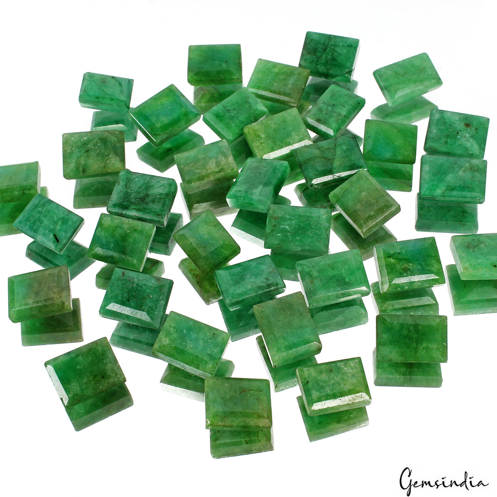 Brazilian Emerald Lot, Loose Gemstone, Green — 35 Pieces, 15mm to 18mm, 510 Ct, Brazil