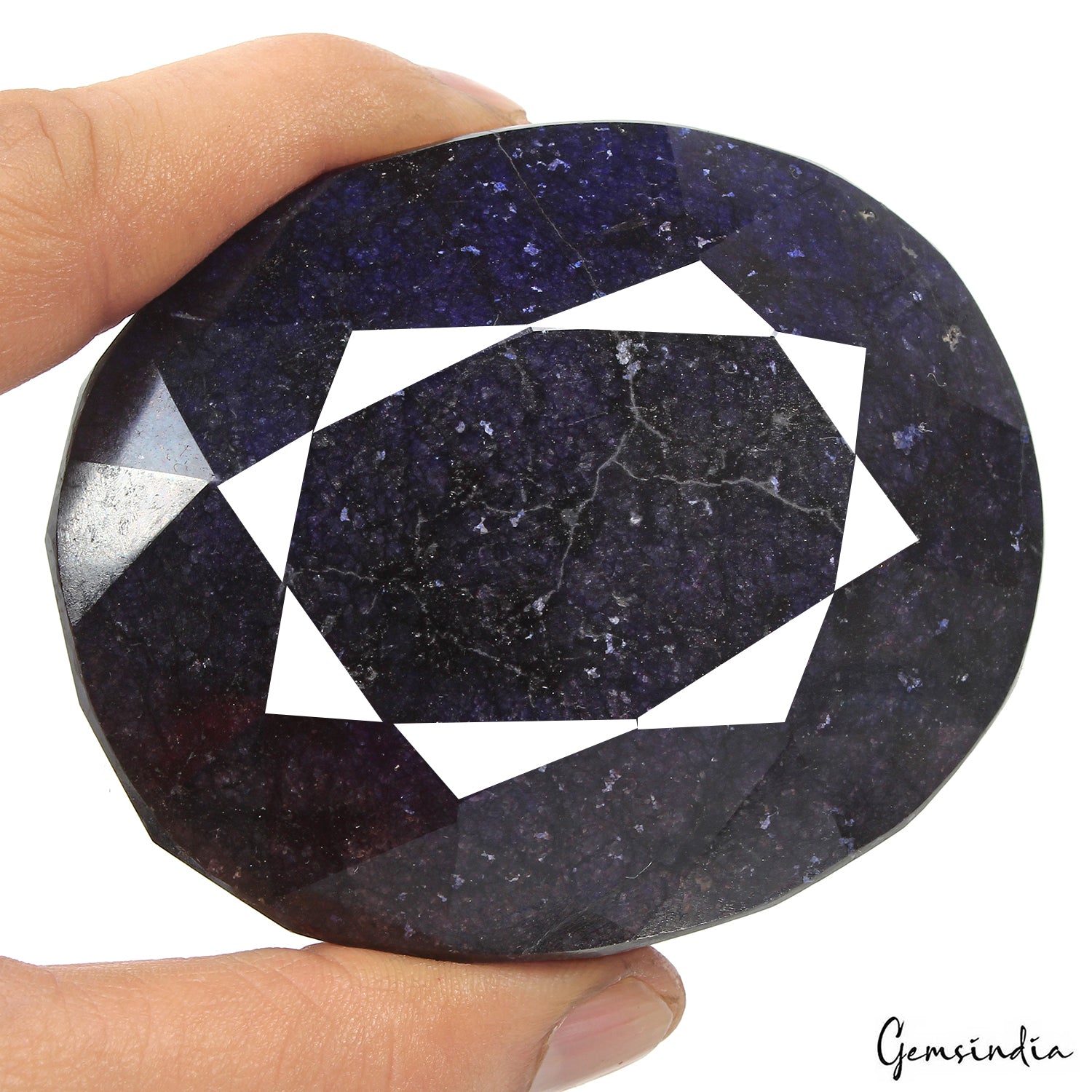 2540 Ct Natural Blue Sapphire Oval Cut Faceted Earth Mined Huge Size Gemstone