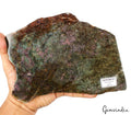 1.6kilo Ruby Kyanite Rough Slab Uncut Untreated Crystal Display Specimen w/Stand