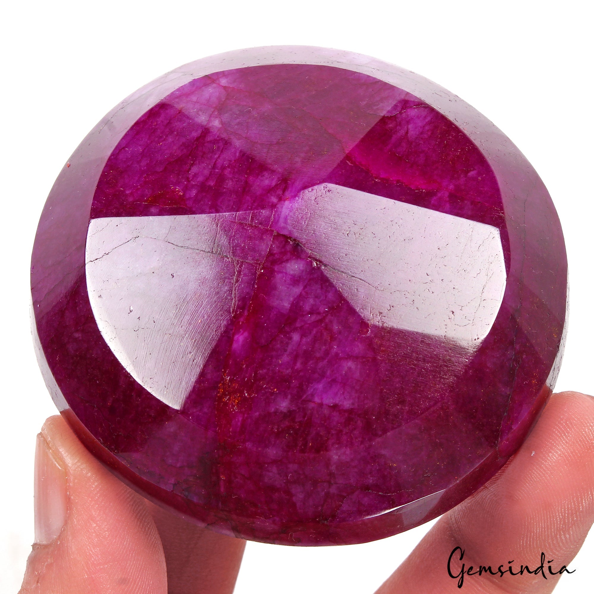 970 Ct Pink Red Beryl Bixbite Round Cut Faceted Earth Mined USA Loose Huge Gems
