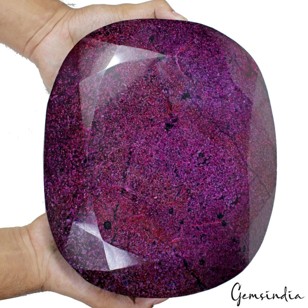Ruby Loose Gemstone, Red — 10.2 Kg, Madagascar