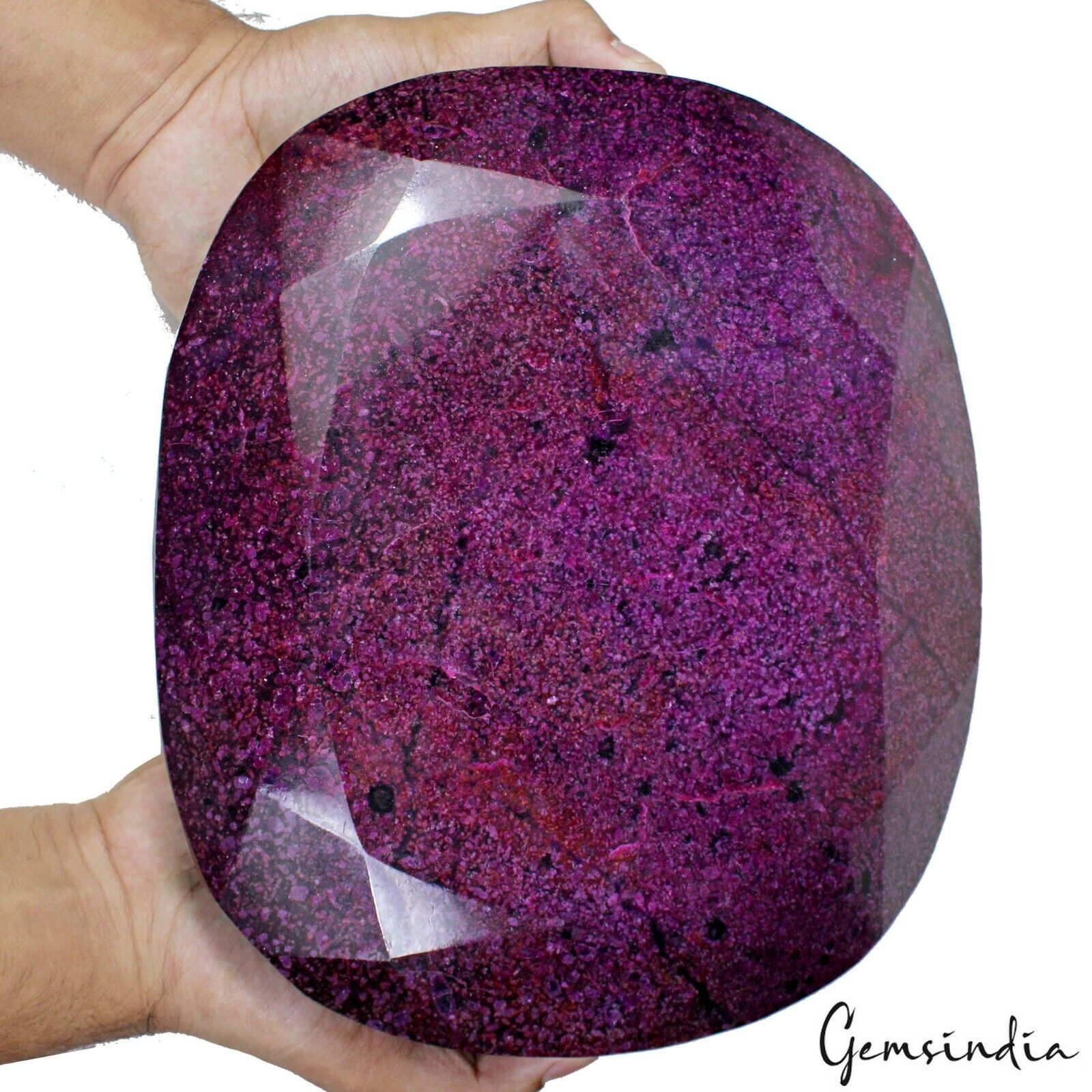 Ruby Loose Gemstone, Red — 10.2 Kg, Madagascar