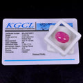 Certified 13.90 Cts Natural Mozambique Pink Red Ruby Oval Cab Loose Gem For Ring