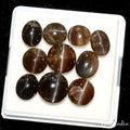 Natural Untreated Spectrolite Cats Eye Mix Cab Loose Gemstones 37.50 Ct/8-11mm